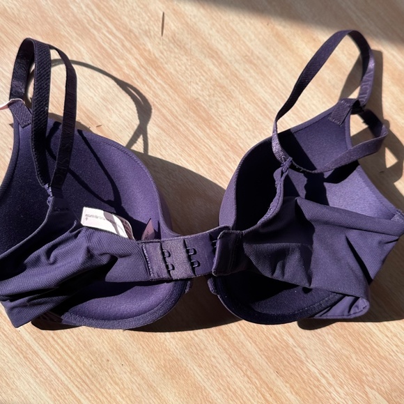 Victoria Secret T-shirt Lightly lined smooth micro-rib demi bra 32 D - Picture 6 of 9